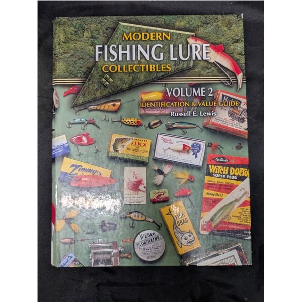 Vintage Modern Fishing Lure Collectibles 2003 Hard Cover Book