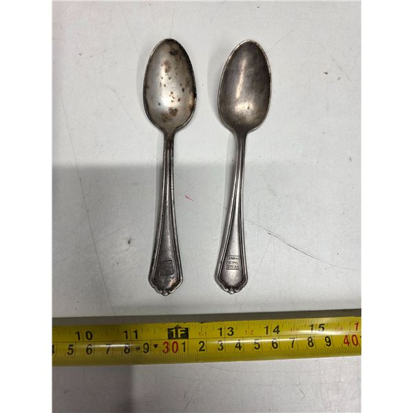 Antique CNR spoons