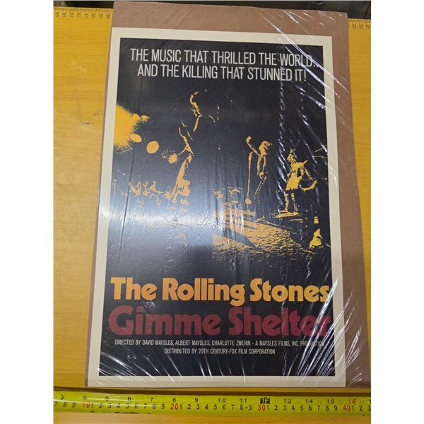Concert poster- The rolling stones
