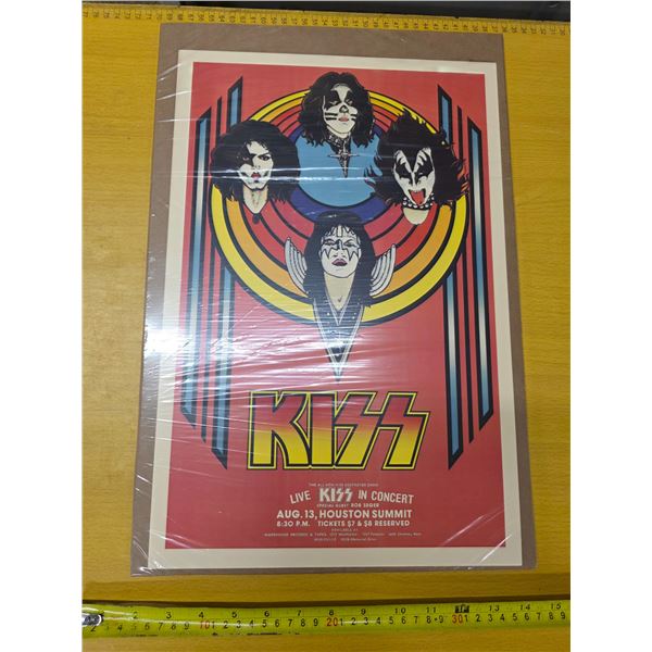 Concert poster- Kiss