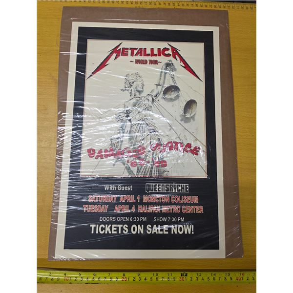 Concert poster- Metallica
