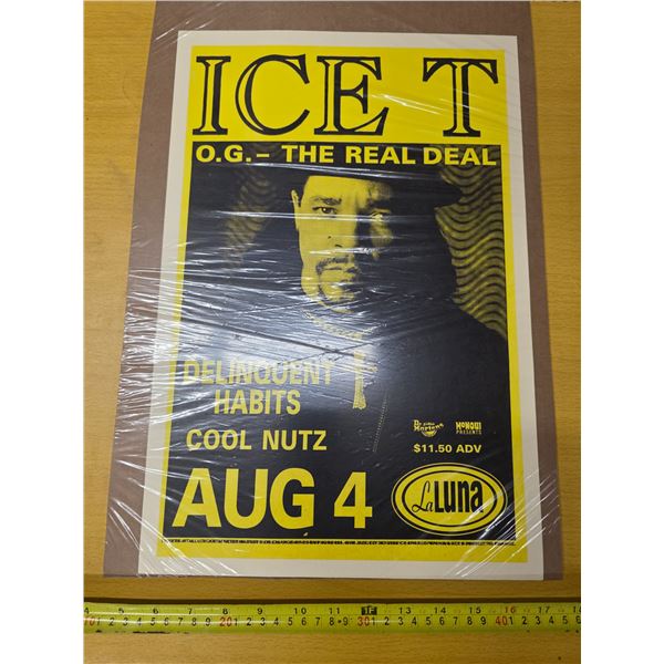 Concert poster- Ice T