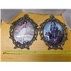 Image 1 : 2 beveled glass pictures and frames