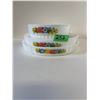Image 1 : PYREX “Cottage Garden” Baking dish set.