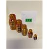 Image 1 : Vintage Nesting Dolls. Wood/Veneer. Well made.