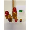 Image 3 : Vintage Nesting Dolls. Wood/Veneer. Well made.