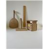 Image 2 : Wooden Butter Press & Paddle