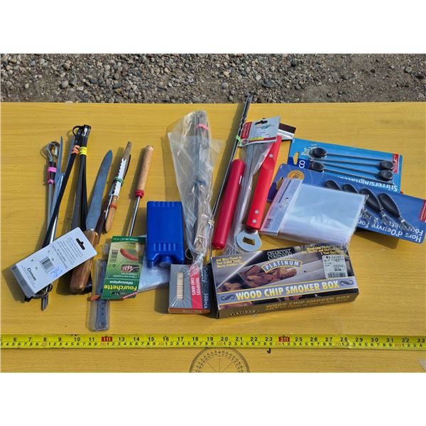 BBQ supplies