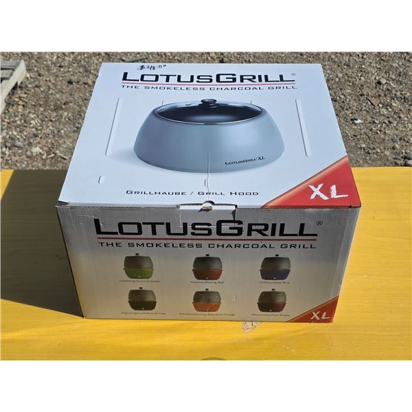Charcoal grill hood- new