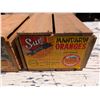 Image 3 : (2) Wooden Vintage SEIKO Mandarin Oranges crates Shimizu Japan