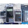 Image 3 : Lot of Calculators (Graphing, Pocket, etc.) w/ Mathematical Instruments