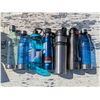Image 2 : Boxful of Water Bottles (some Never Used) and Thermos