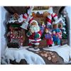 Image 2 : Vintage lighted Santa Tree House w/ Original
