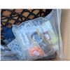 Image 2 : Box full of Misc. House Items (Decorations, Craft supplies, Thread, and etc.)