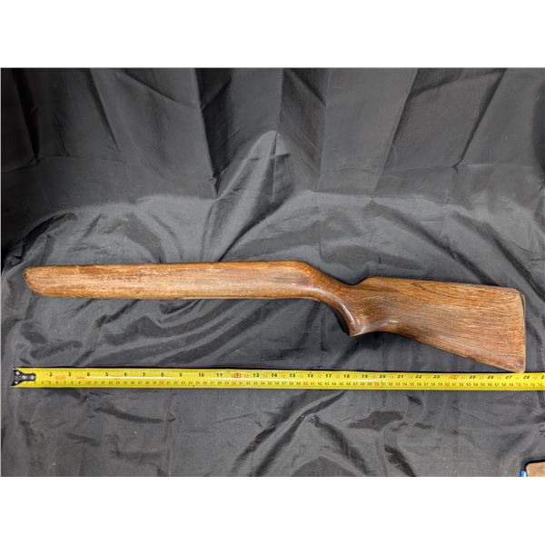 Single Wooden Vintage Rifle Decor Item