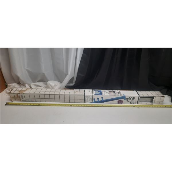 Dual Track - Shower Curtain Rod. (Price mention on box $49)