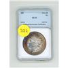 Image 1 : 1885 U.S.A One Dollar - MS-65 -  NNC (National Numismatic Certification) Graded.