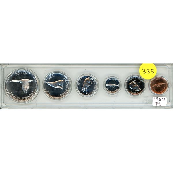 1967 Canadian Silver Uncirculated Proof Set.
