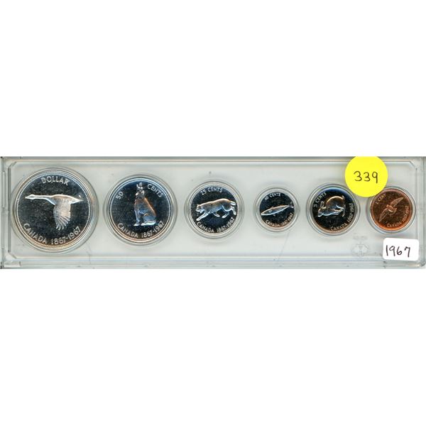 1967 Canadian Silver Uncirculated Proof Set.
