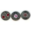 Image 1 : (3) Canadian 25 Cent Coins (Breast Cancer Awareness 2006, (2) 2004 and 2010 Remembrance Day Poppy Co