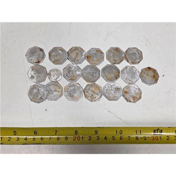 Saskatchewan merchant trade tokens