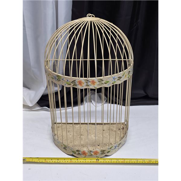 Vintage decor bird cage