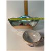 Image 3 : Iridescent lustre bowl & cup. No chips