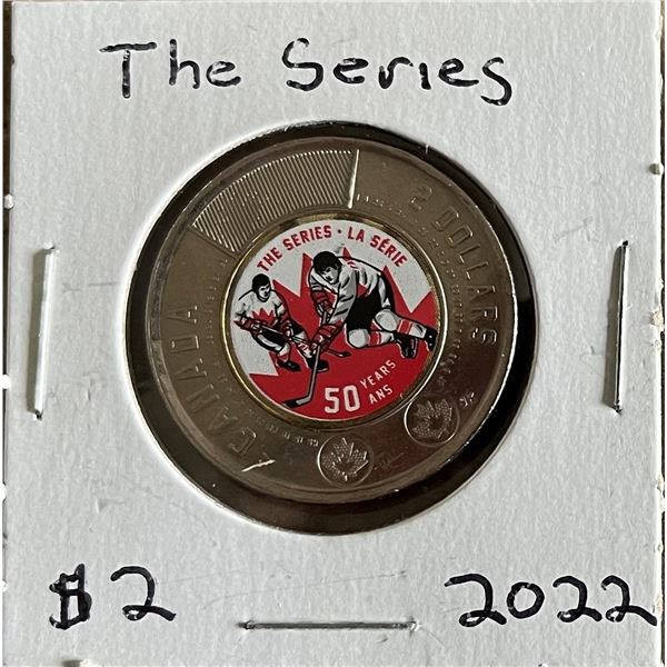 2022 Canadian ‘Summit Series’ 50 years Toonie $2.