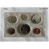 Image 1 : 1966 sealed and uncirculated Canadian coin set. Silver.