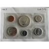 Image 1 : 1967 sealed and uncirculated Canadian coin set. Silver.