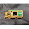 Image 1 : Dinky Toys Bed Ford Garbage Truck Original w/ Dump Crank (works)