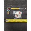 Image 2 : Mix Lot of Ski Do Pen, STHL Key Chain, and 1978 Texaco Button Pin
