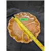 Image 2 : Anchor Hocking Fire king Peach Luster Divider Dish 10" Round