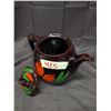 Image 3 : Royal Hamilton Canada and Painted Flowered Design Tea Pot 7" Tall
