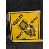 Image 2 : 15"x15" Hard Plastic Sign Koalas Next 15 Km from Australia (Never Used)