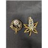 Image 1 : (2) Vintage Brooches