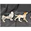 Image 3 : (6) Vintage Dog Figures Porcelain Beagle, Bulldog, Terrier, Sheepdog
