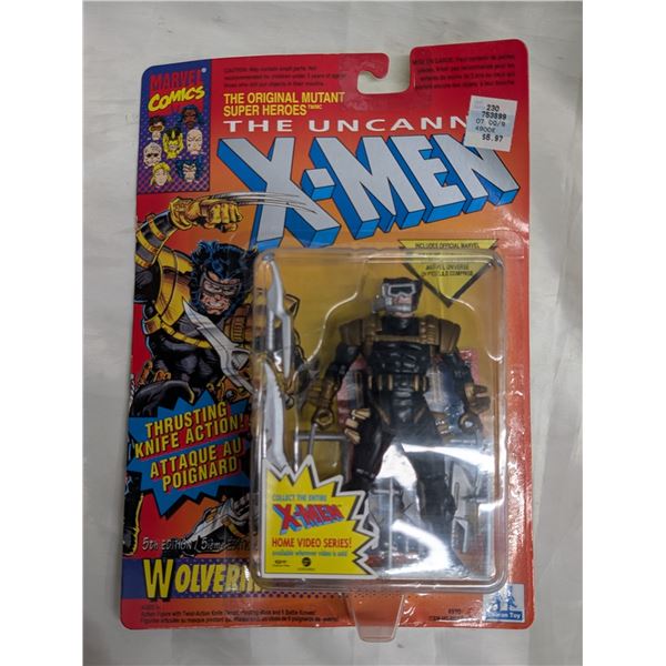 THE UNCANNY X-MAN FORCE 1995 ACTION TOY Factory Sealed  5th Edition Wolverine