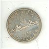Image 1 : 1959 Canadian Silver One Dollar Coin.