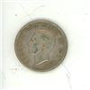 Image 2 : 1945 Canadian Silver 50 Cents Coin.