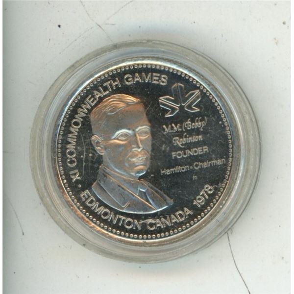 1978 Commonwealth Games Edmonton Souvenir Token.