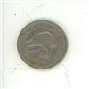Image 1 : 1964 New Zealand One Florin Coin.