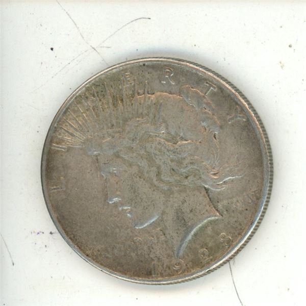 1928 U.S.A Silver One Dollar. (Peace Dollar)