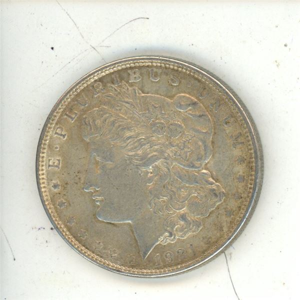 1921 U.S.A Silver One Dollar. (Morgan Dollar)