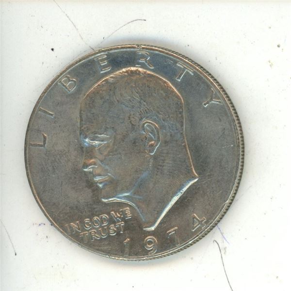1974 U.S.A One Dollar Coin.