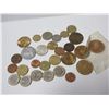 Image 1 : Lot of European Currency and Tokens.