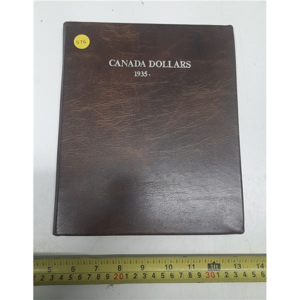Empty Canadian Silver Dollars Album. Lightly Used.