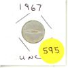 Image 1 : 1967 Canadian Centennial Dime- Fish
