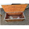 Image 1 : Huppe cedar chest with key- 39" by 16" by 18"H