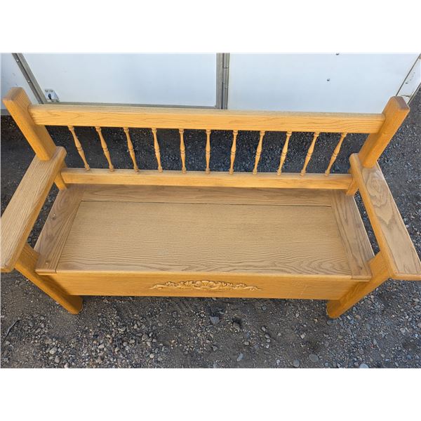 deacons bench- 47" by 16" by 32"H